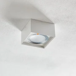 Helestra Kari LED-Deckenleuchte, eckig, weiß