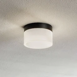 Helestra Liv LED-Deckenleuchte, satiniert, Ø 15 cm