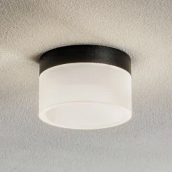 Helestra Liv LED-Deckenleuchte, satiniert, Ø 15 cm