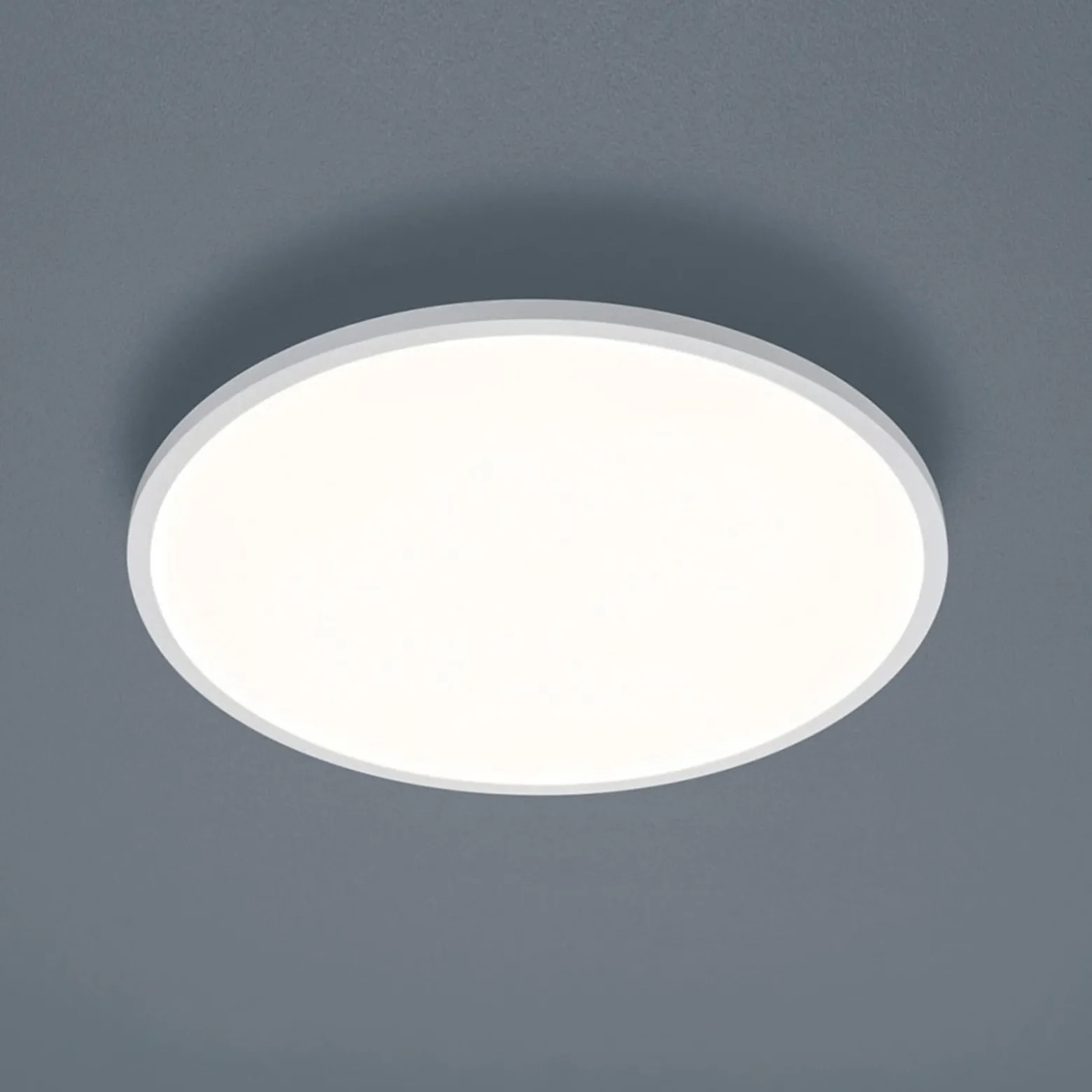 Helestra Rack LED-Deckenlampe dimmbar rund weiß