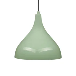Hängeleuchte Adash, mintgrün, Metall, Ø 26 cm, E27