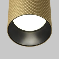 Hängeleuchte ARTISAN, gold matt, Ø 5,4 cm, Metall, GU10
