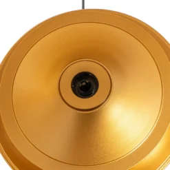 Hängeleuchte Augusta, kupfer/gold, Ø 40 cm, Metall, E27
