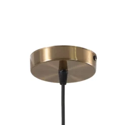 Hängeleuchte Augusta, kupfer/gold, Ø 40 cm, Metall, E27