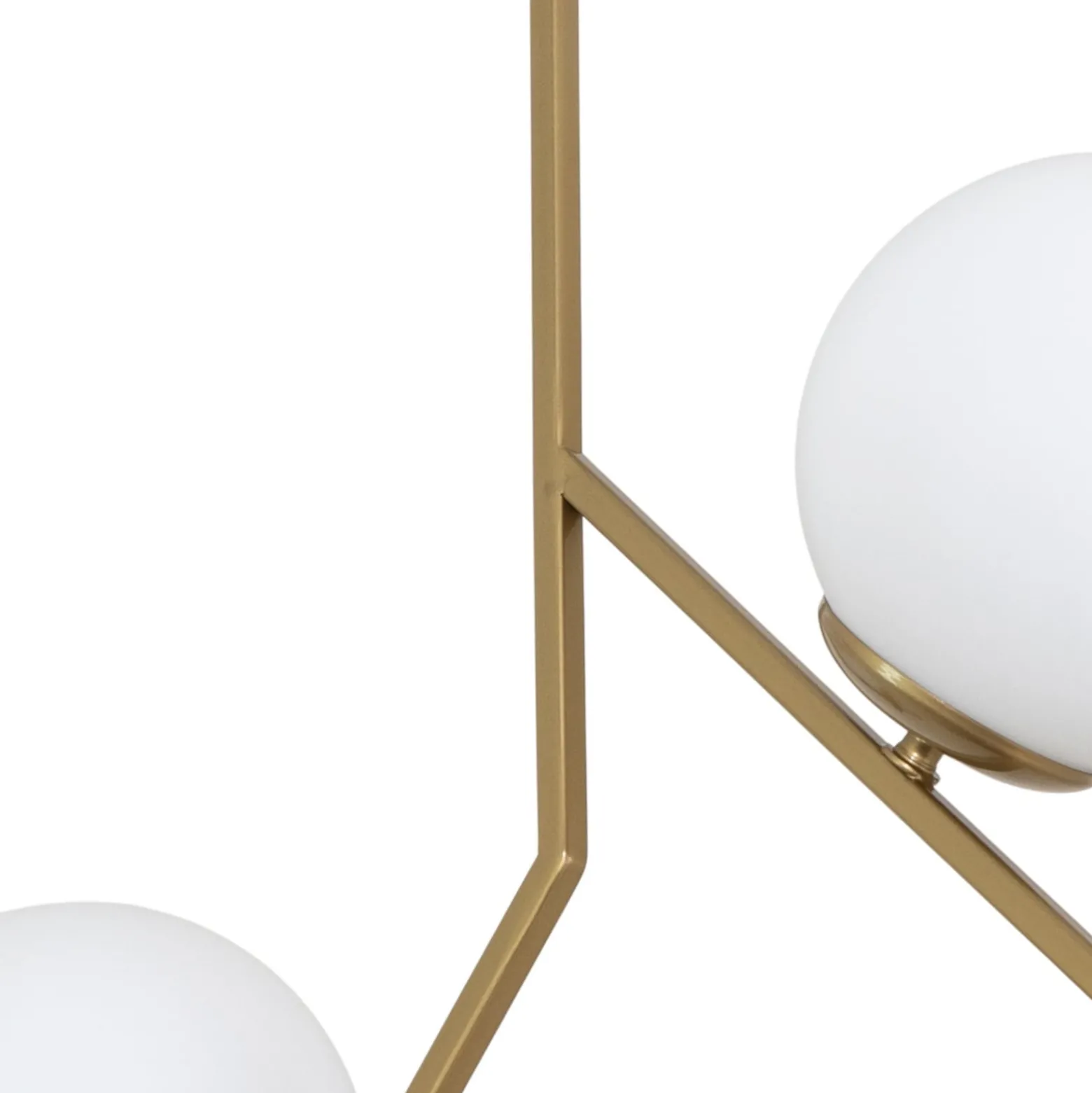 Hängeleuchte Dolunay, 43 cm lang, 2-flammig, goldfarben, E27