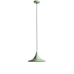 Hängeleuchte Genisy, mintgrün, Ø 31 cm, Metall, E27