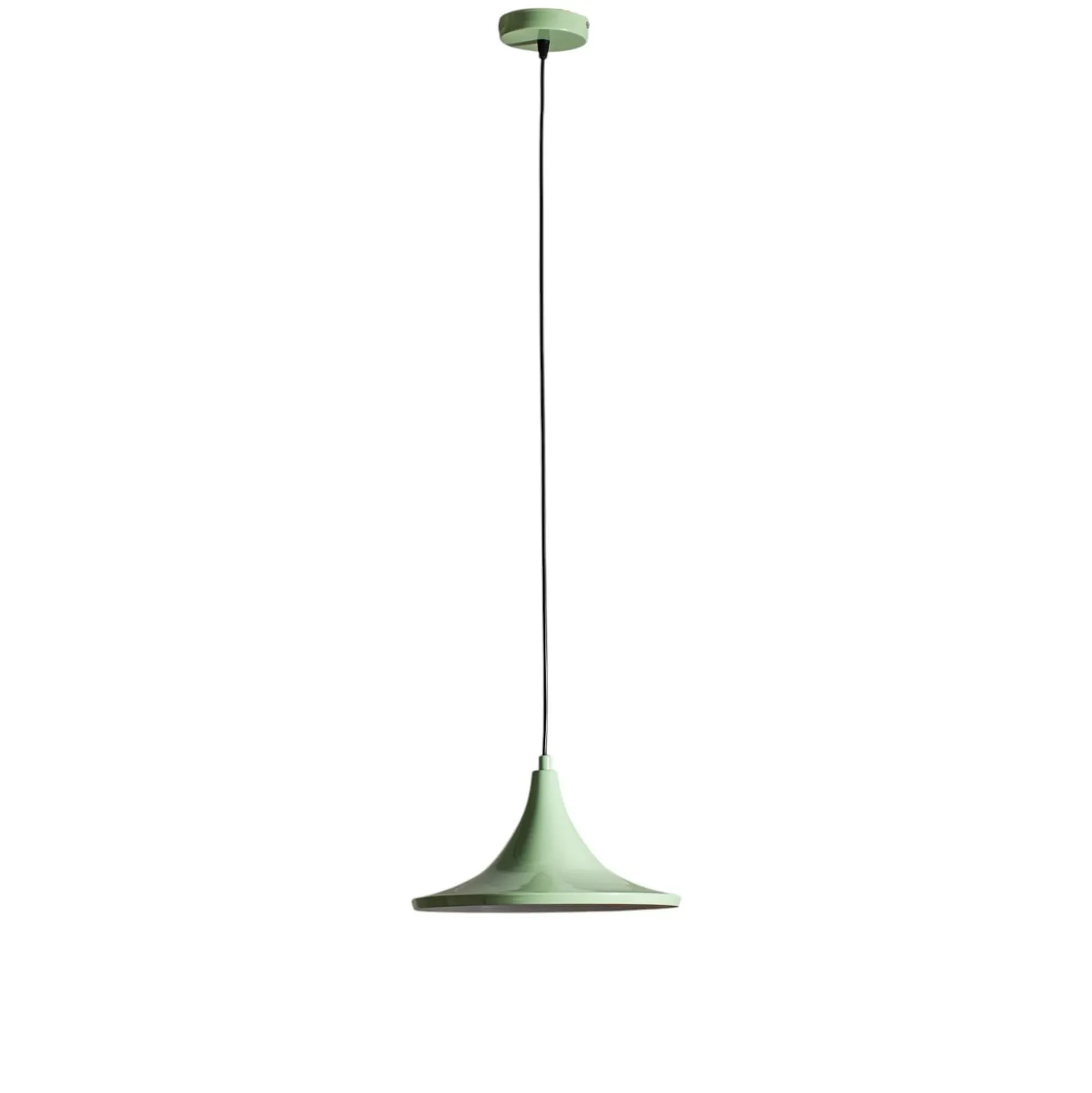 Hängeleuchte Genisy, mintgrün, Ø 31 cm, Metall, E27