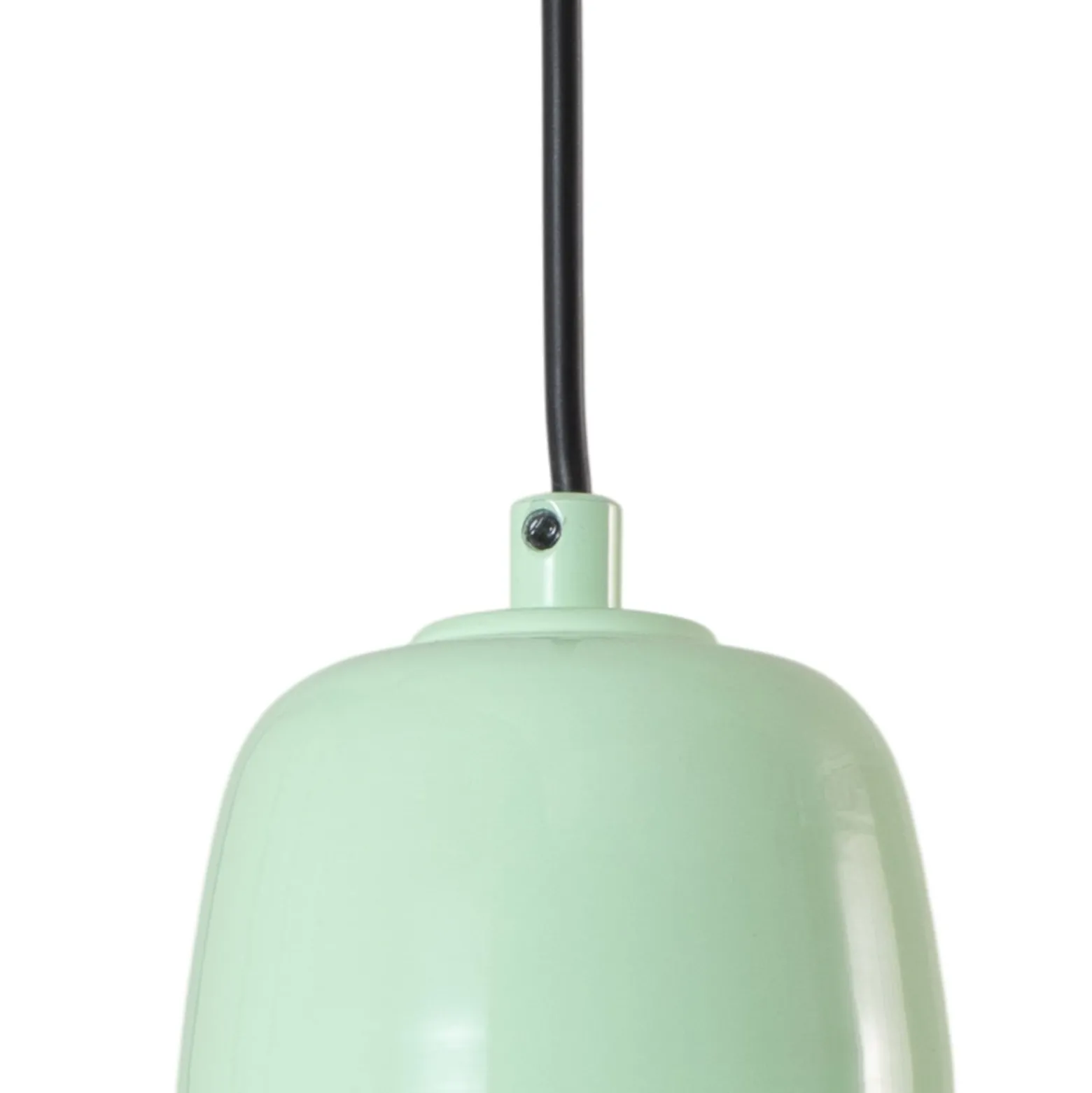 Hängeleuchte Lorenz, mintgrün, Ø 34 cm, Metall, E27