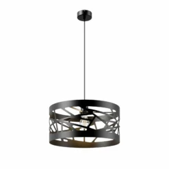 Hängeleuchte Modul Frez Musterschirm Ø39cm schwarz