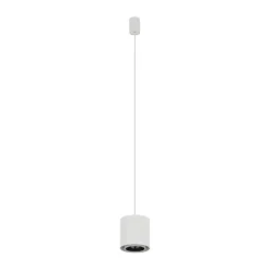 Hängeleuchte Point Duo, weiß, Stahl, Ø 13 cm, GU10