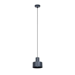 Hängeleuchte Rif S, anthrazit, 1-flammig, Ø 15 cm, Stahl