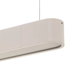 Hängeleuchte Soft weiß 125 cm