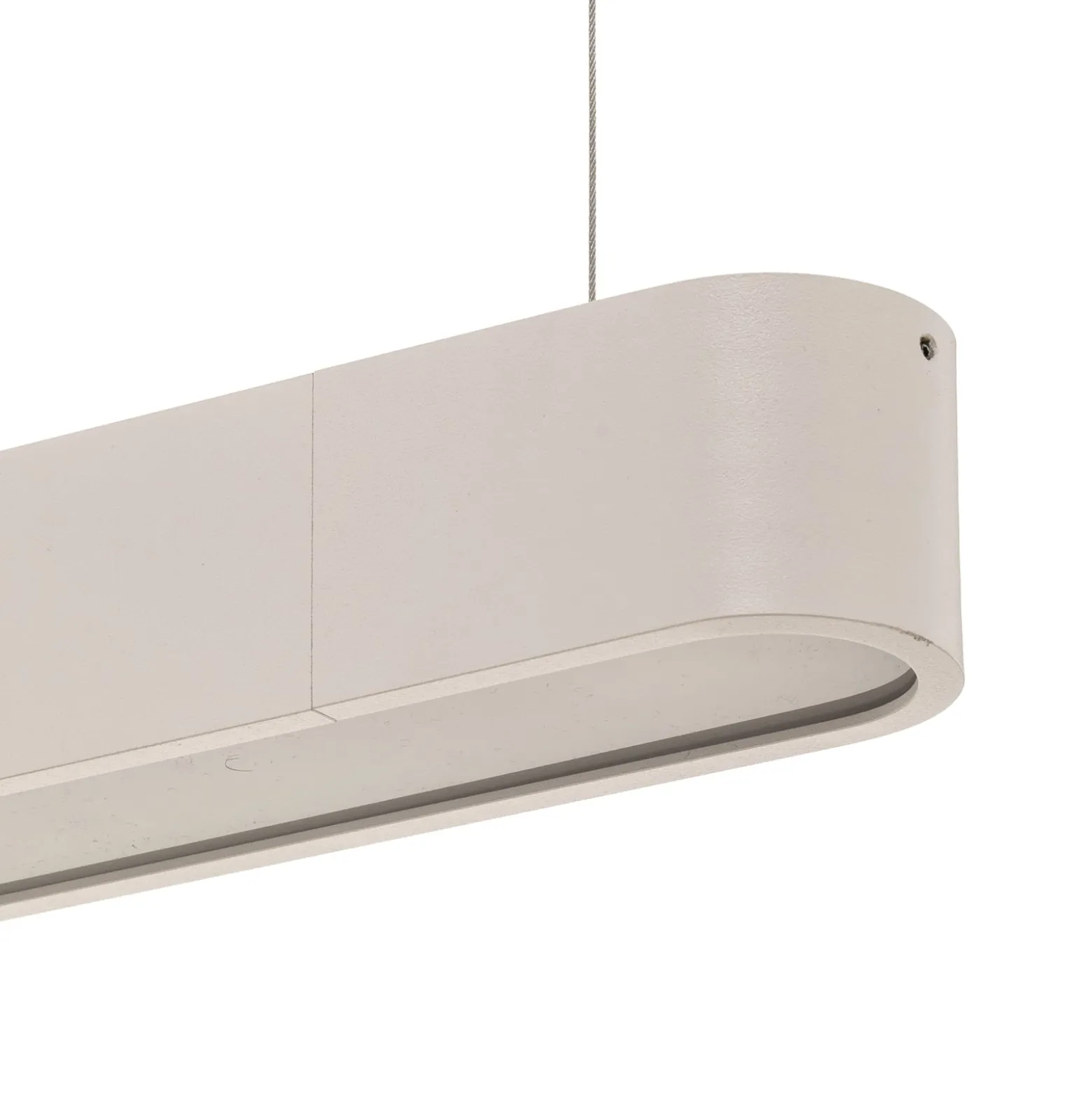 Hängeleuchte Soft weiß 125 cm