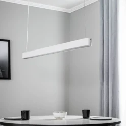 Hängeleuchte Soft weiß 125 cm