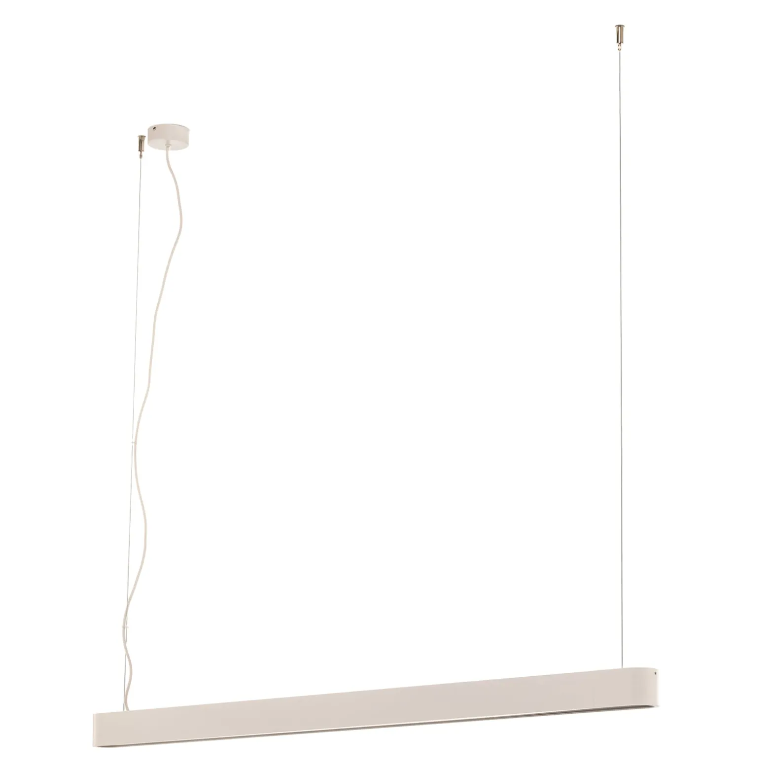 Hängeleuchte Soft weiß 125 cm