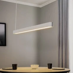Hängeleuchte Soft weiß 125 cm