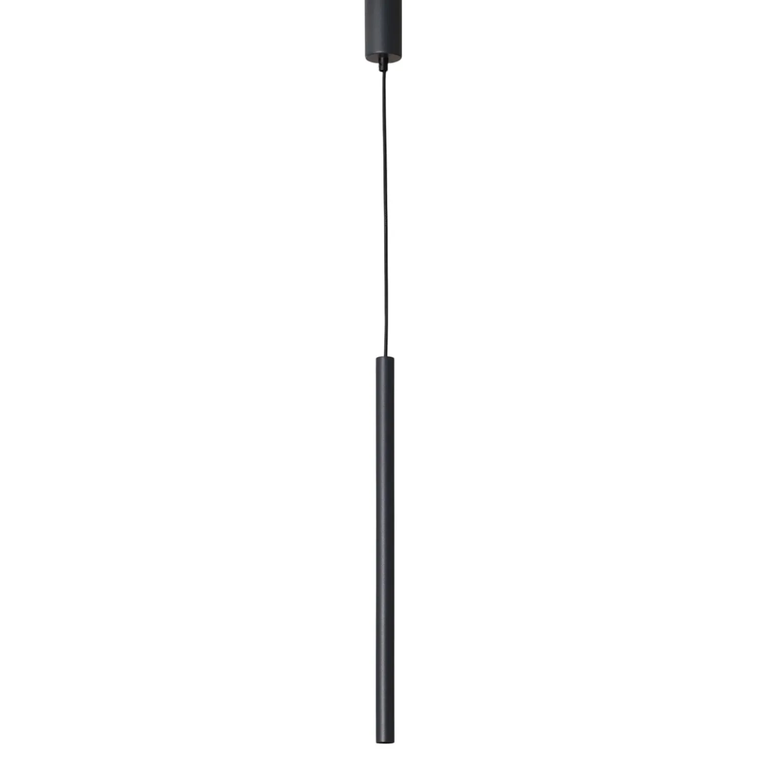Hängeleuchte Sopel 1, anthrazit, 1-flammig, Stahl, Ø 5 cm