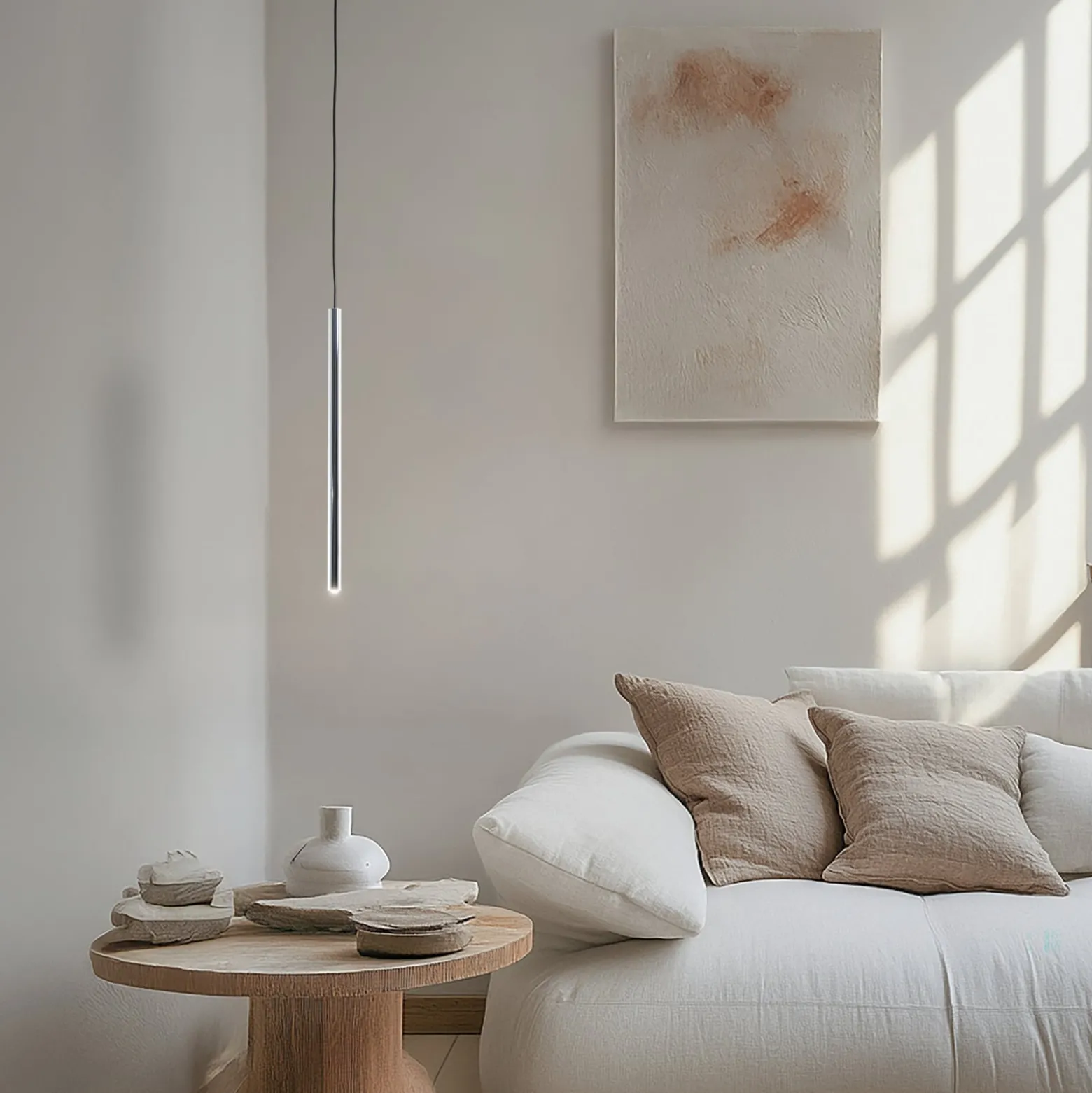 Hängeleuchte Sopel Lux, 1-flammig, schwarz/silber, G9