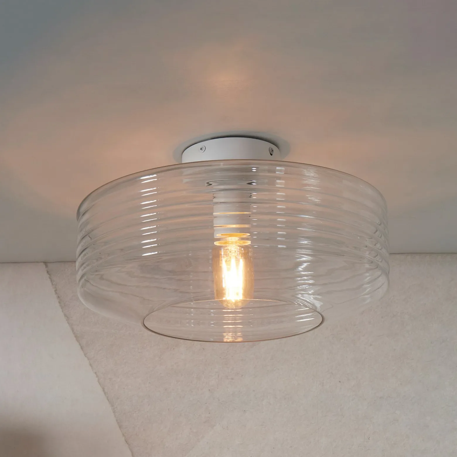 IT'S ABOUT ROMI Deckenlampe Verona, klar, Glas, E27
