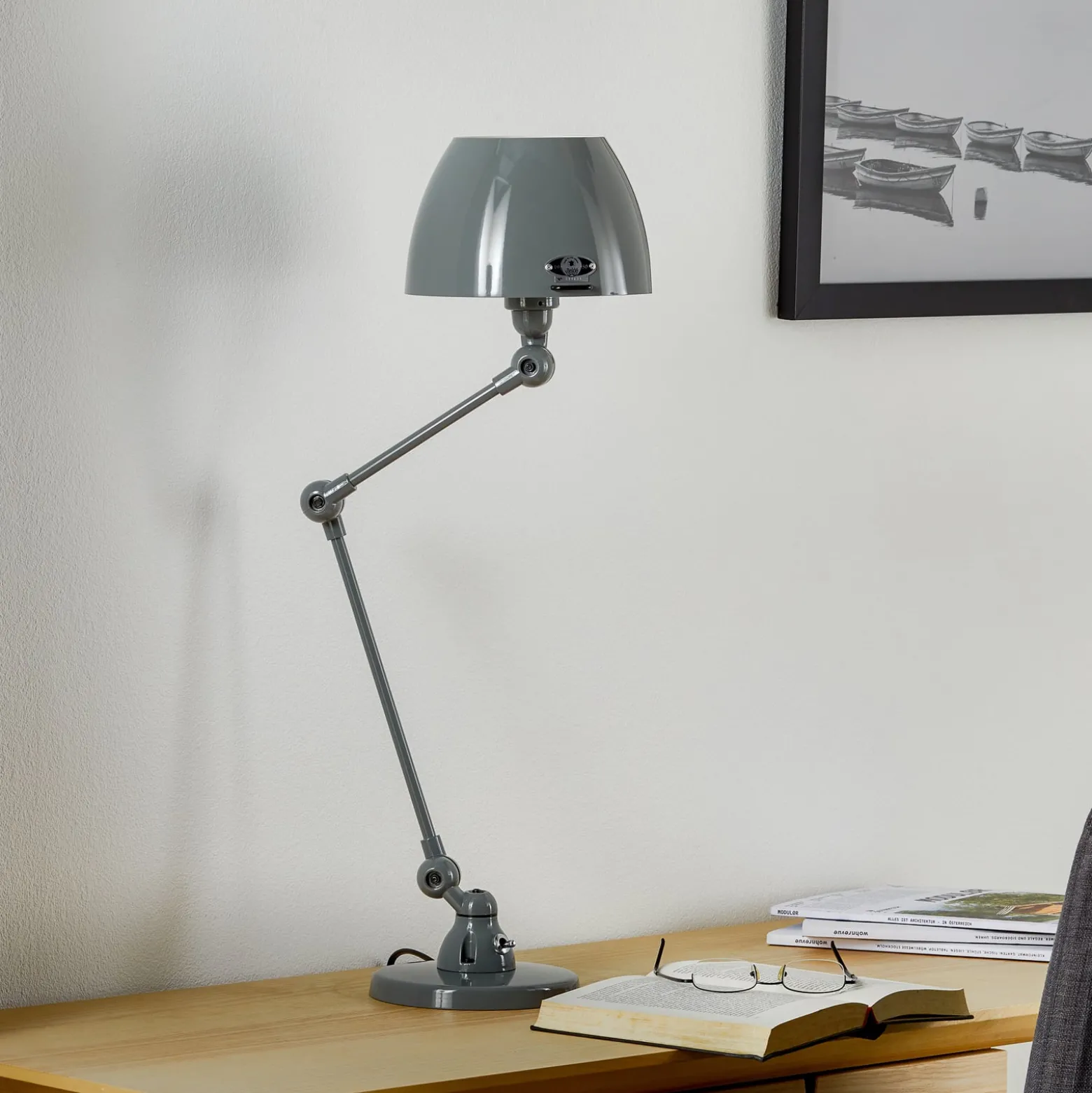 Jieldé Aicler AIC373 Tischleuchte, grau