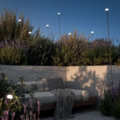 Karman LED-Wegeleuchte MINUIT, Höhe 105 cm, schwarz, IP65