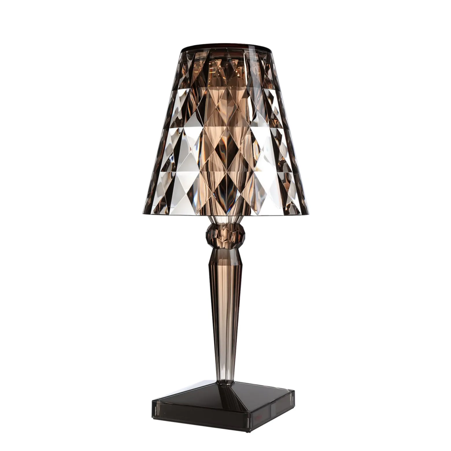 Kartell Big Battery - Tischlampe IP54, cola