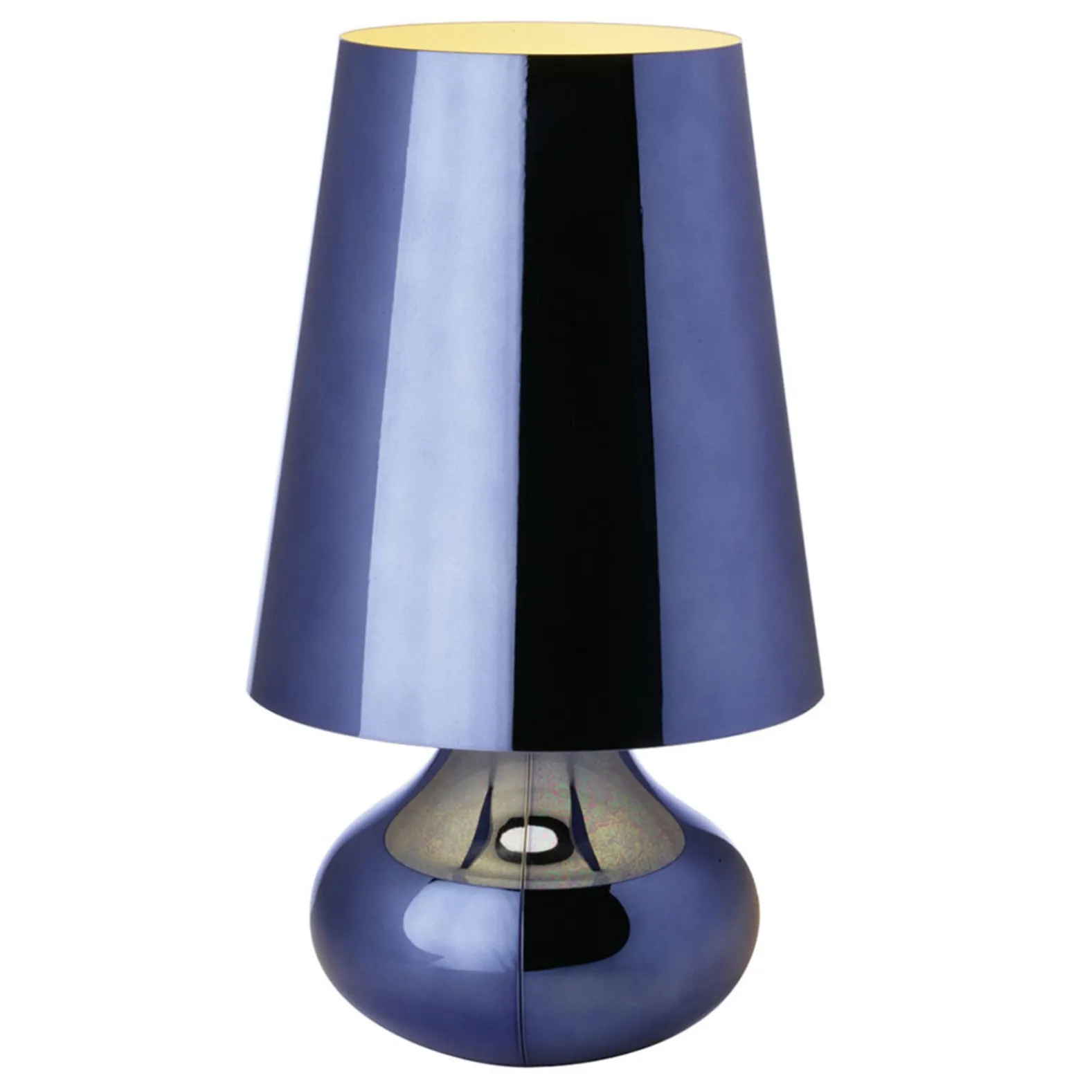 Kartell Cindy LED-Tischleuchte, blau metallic