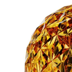 Kartell Planet LED-Tischleuchte Kugel, gelb