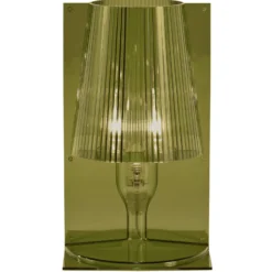 Kartell Take Designer-Tischleuchte, olivgrün