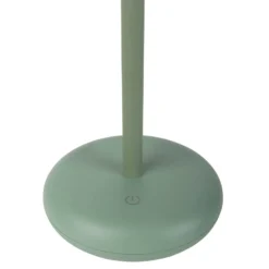 LED-Akku-Terrassenleuchte Pasi, mint Höhe 26 cm Metall Touch