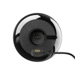 LED-Akkutischleuchte Nucandle, schwarz/kupfer, IP54, dimmbar