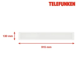 LED-Anbaupanel Poel, Länge 91,5cm, 37W, weiß, 840