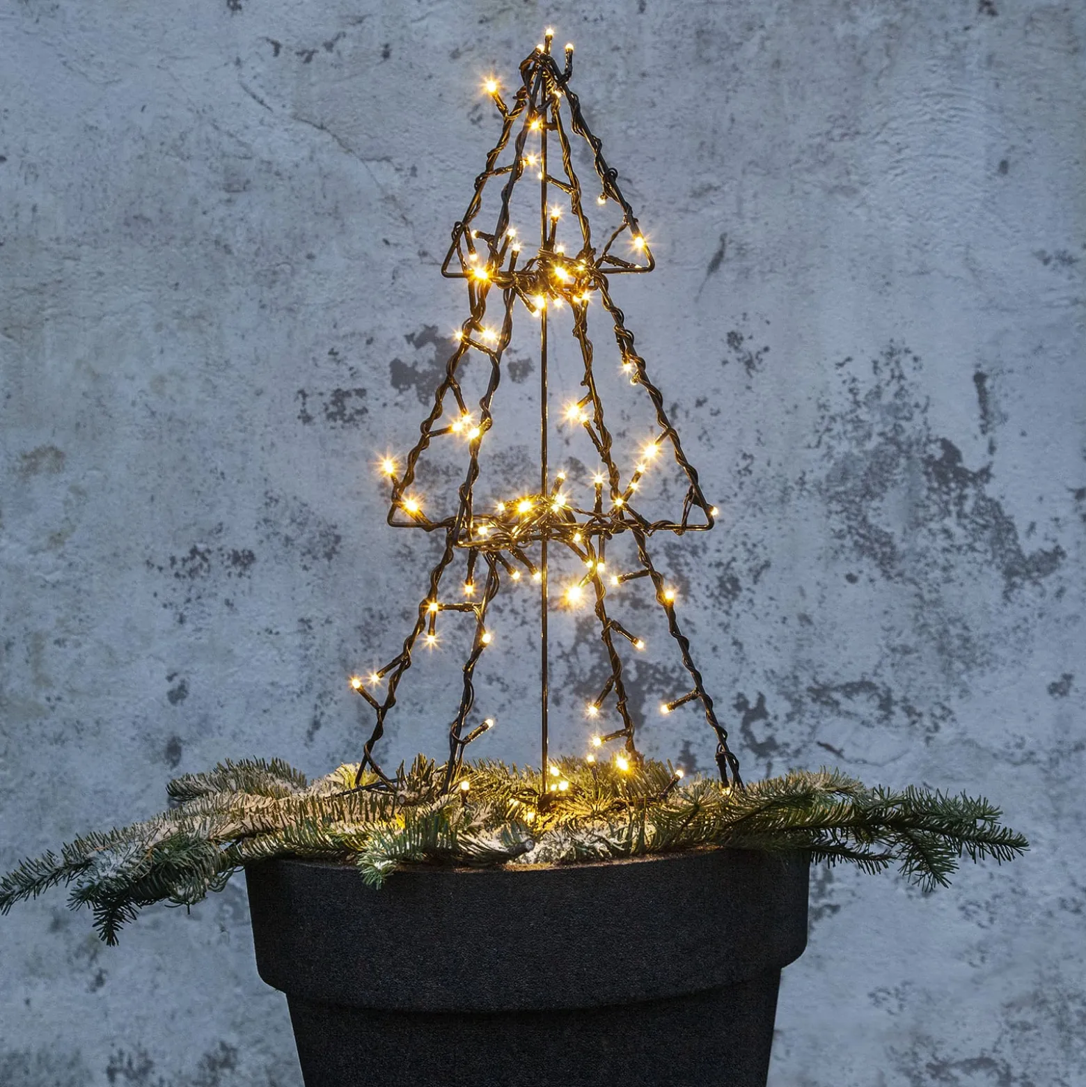 LED-Außendeko Light Tree Foldy, Höhe 50 cm