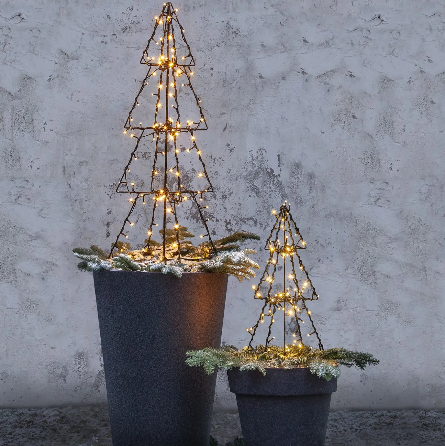 LED-Außendeko Light Tree Foldy, Höhe 90 cm