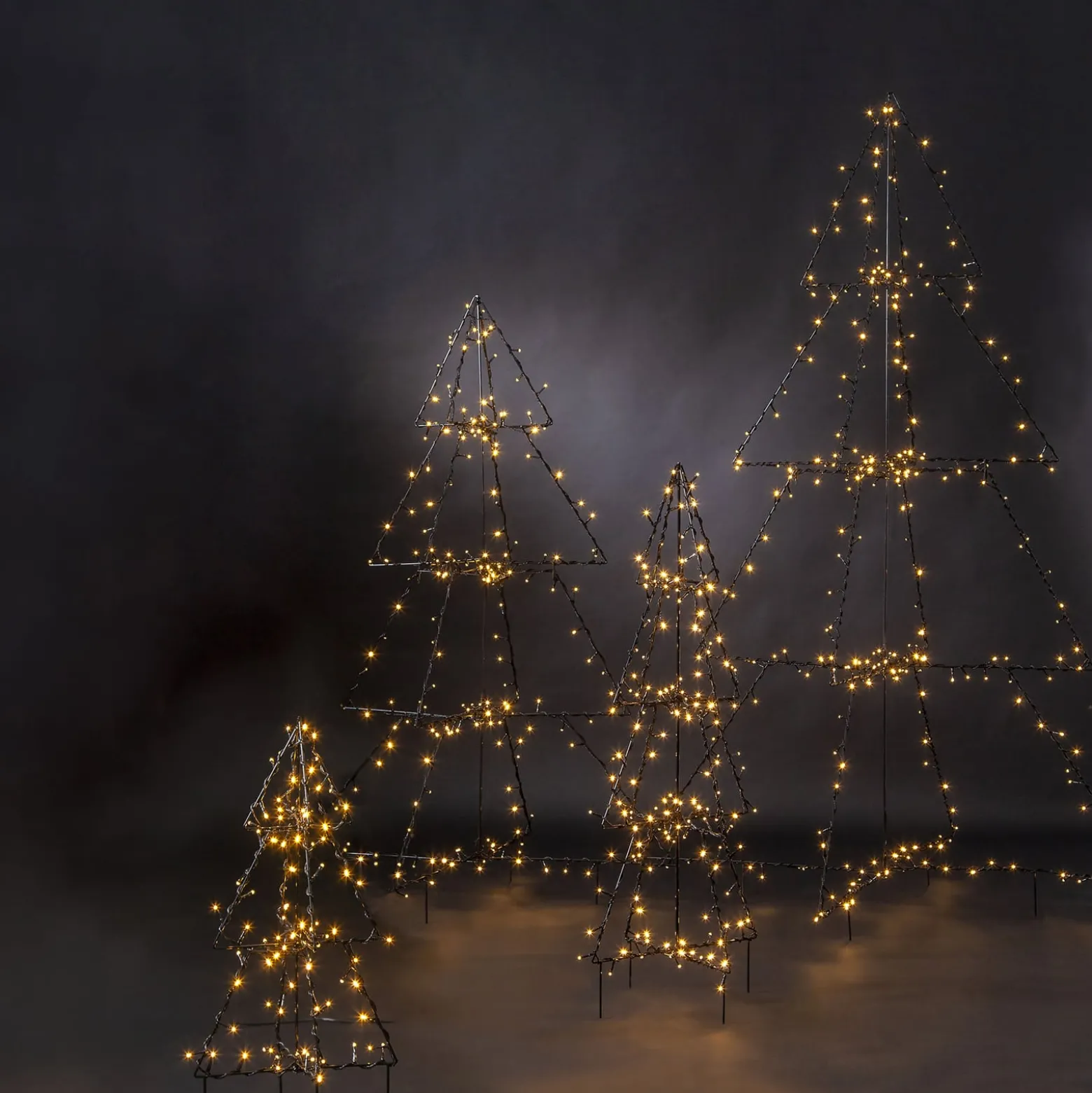 LED-Außendeko Light Tree Foldy, Höhe 90 cm