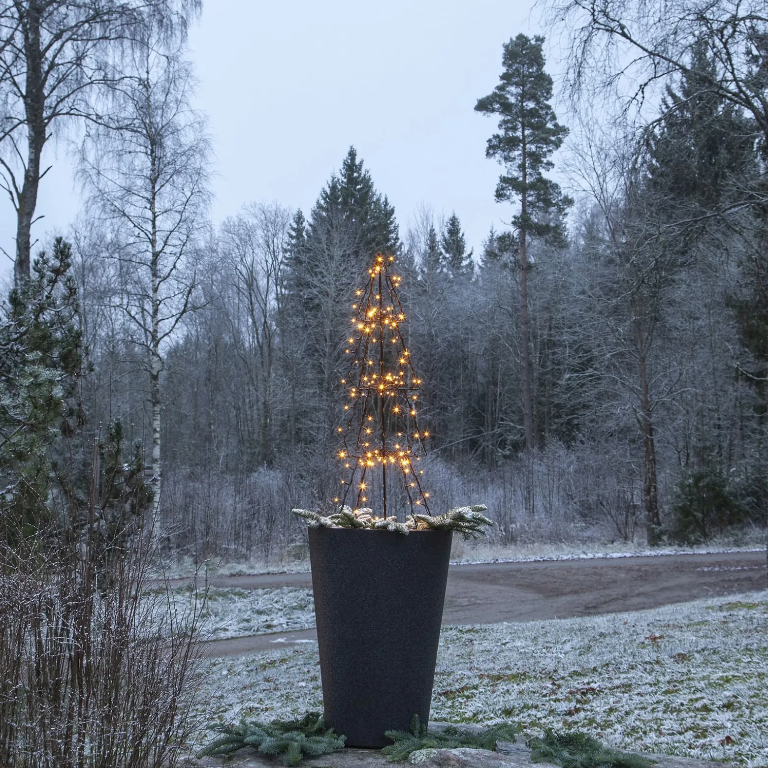 LED-Außendeko Light Tree Foldy, Höhe 90 cm