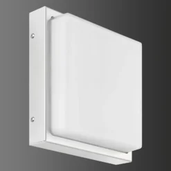 LED-Außenwandlampe 046, Bewegungsmelder, edelstahl