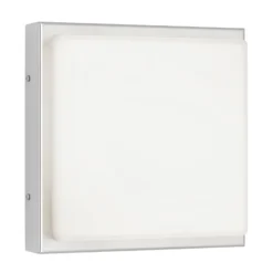 LED-Außenwandlampe 046, Bewegungsmelder, edelstahl
