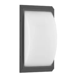 LED-Außenwandleuchte 053, Bewegungsmelder, graphit