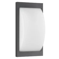 LED-Außenwandleuchte 069LEDSEN, graphit, Sensor