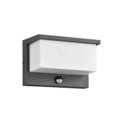 LED-Außenwandleuchte Nestos, Bewegungssensor, IP54