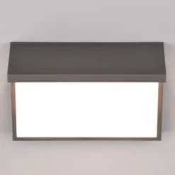 LED-Außenwandleuchte Nestos, Bewegungssensor, IP54