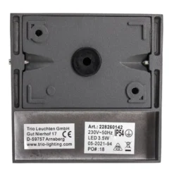 LED-Außenwandleuchte Yangtze, anthrazit