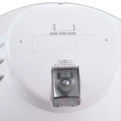 LED-Deckeneinbauleuchte Acrux, Ø 24 cm, schwarz, CCT