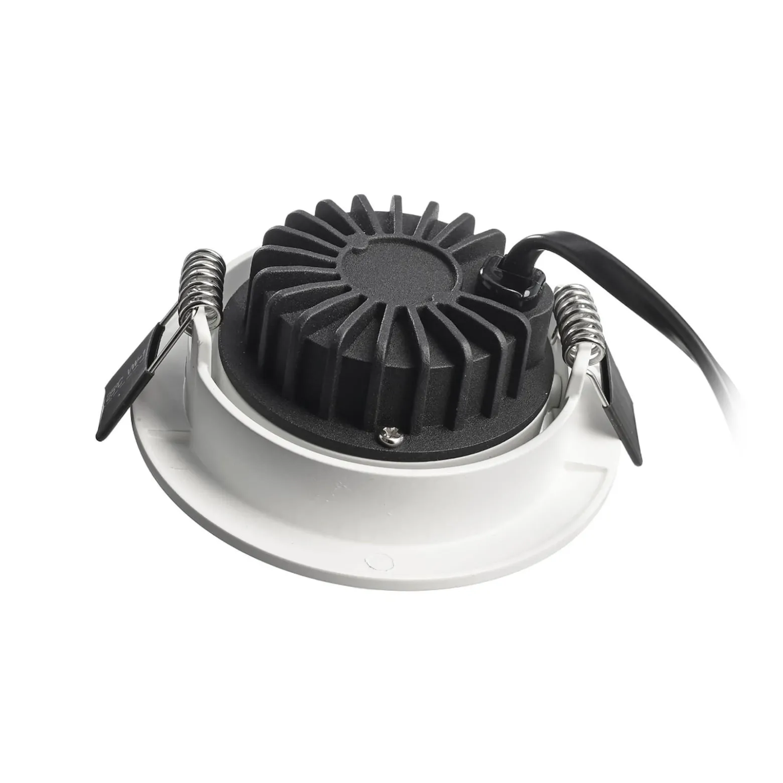 LED-Deckeneinbauleuchte Dione, IP44, weiß, dim to warm