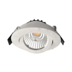LED-Deckeneinbauleuchte Dione, IP44, 4.000 K, weiß, dimmbar