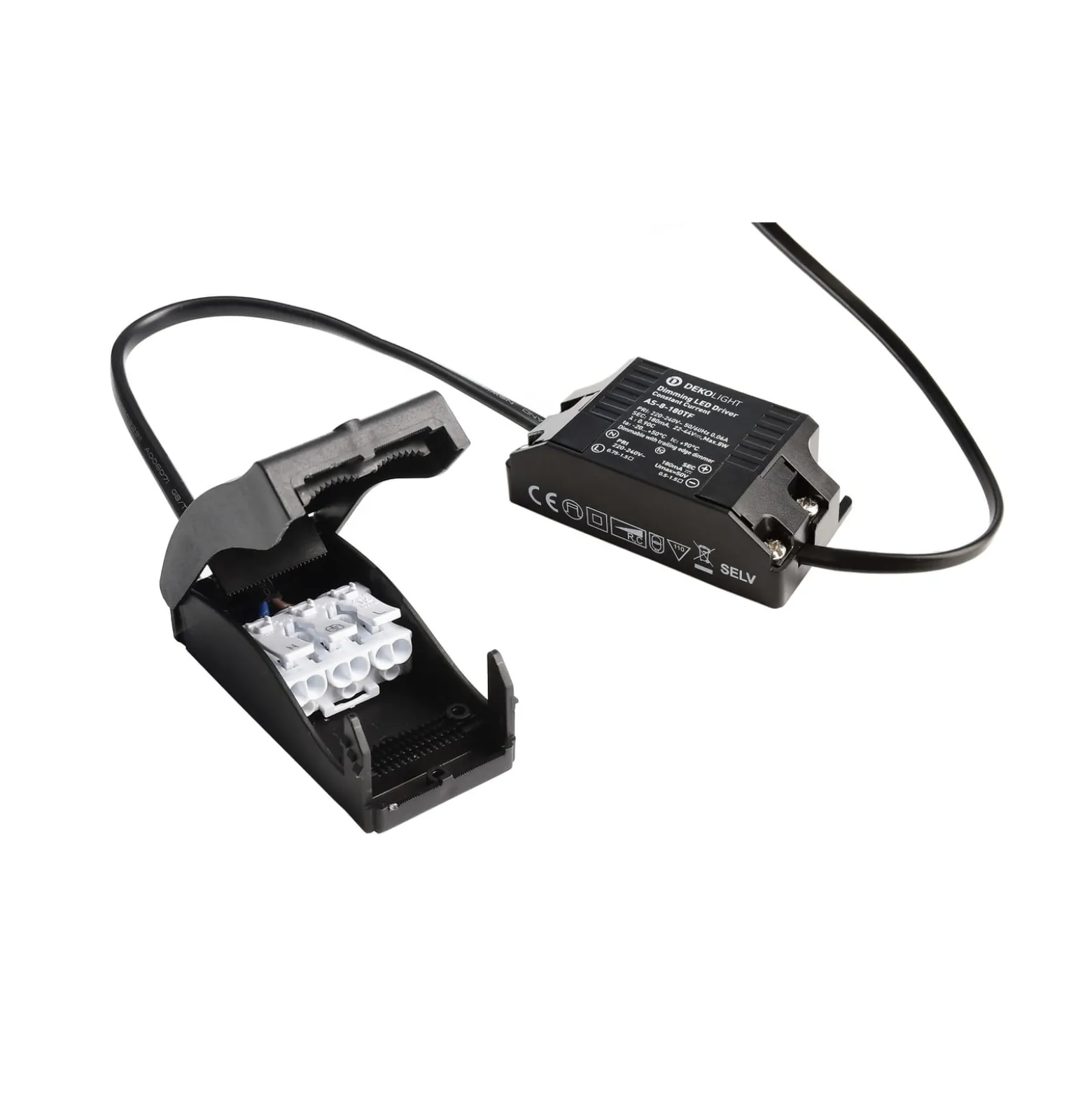 LED-Deckeneinbaustrahler Dione 4.000 K schwarz