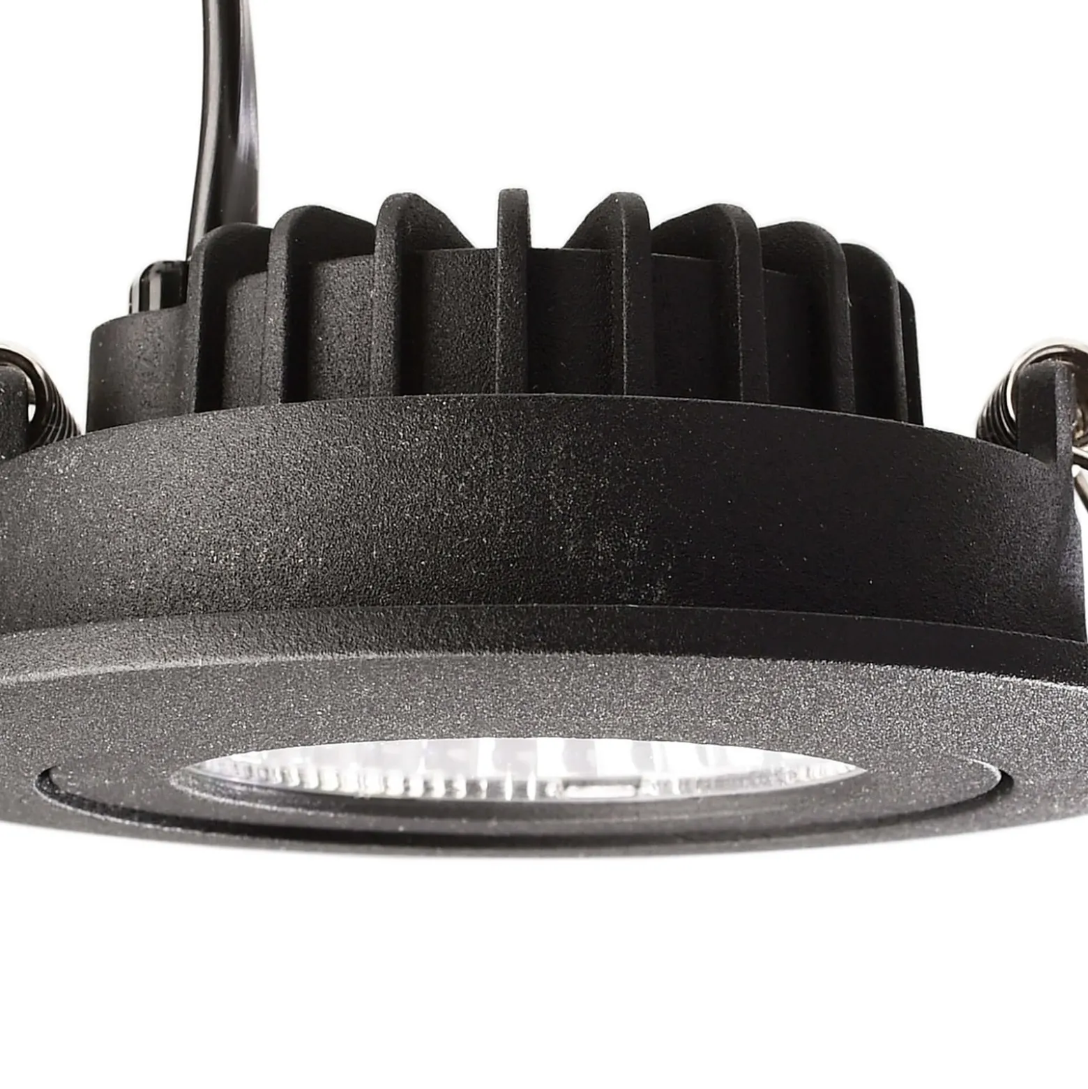 LED-Deckeneinbaustrahler Dione 4.000 K schwarz