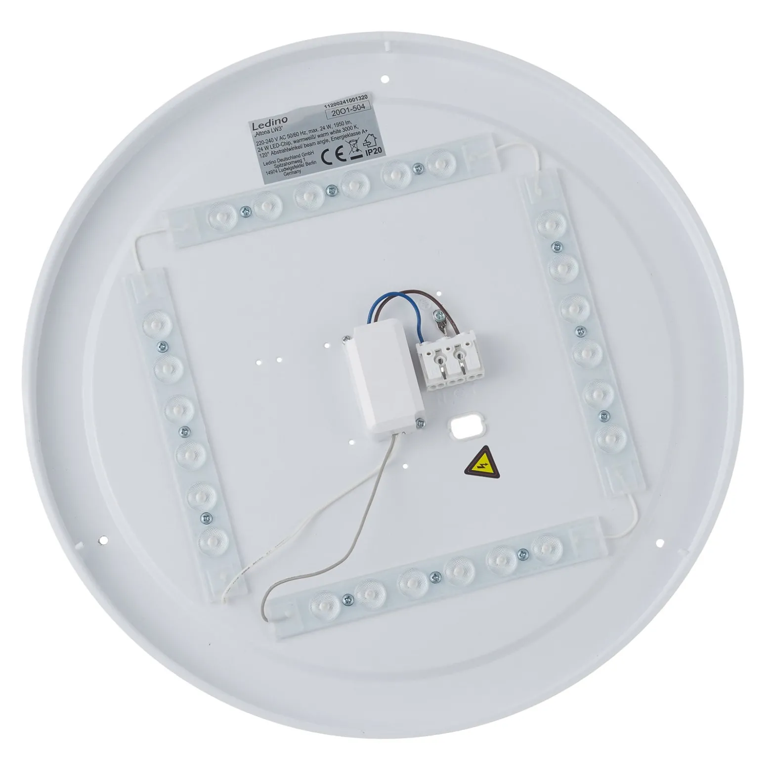 LED-Deckenlampe Altona LW3, warmweiß Ø 38,5 cm