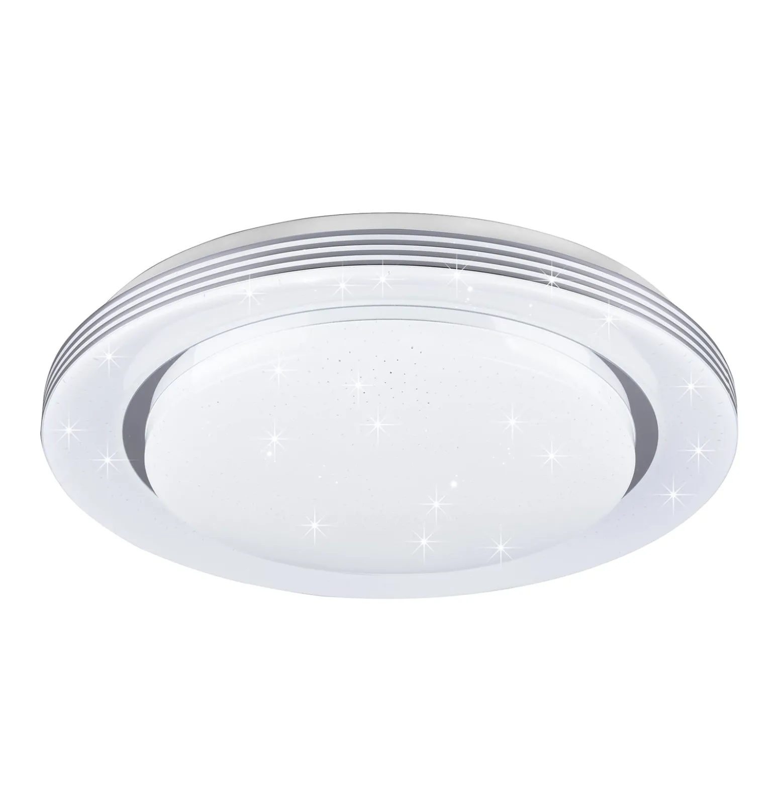 LED-Deckenlampe Atria, Ø 48 cm, weiß, Kunststoff, CCT